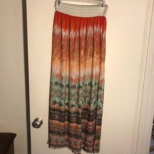 Boho Maxi Skirt